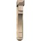 Ekena Millwork Merced Arts and Crafts Rough Sawn Bracket w/ Offset Brace, Douglas Fir, 6"W x 32"D x 36"H BKT0604X32X36MRC03RDF - alternate 2